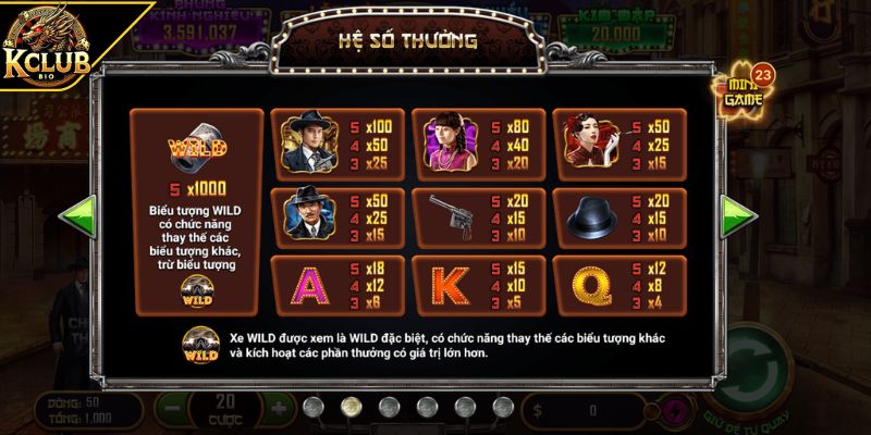 Bến Thượng Hải Và Trải Nghiệm Game Nổ Hũ Cổ Điển Tại KCLUB 2 Biểu tượng lá bài đỏ