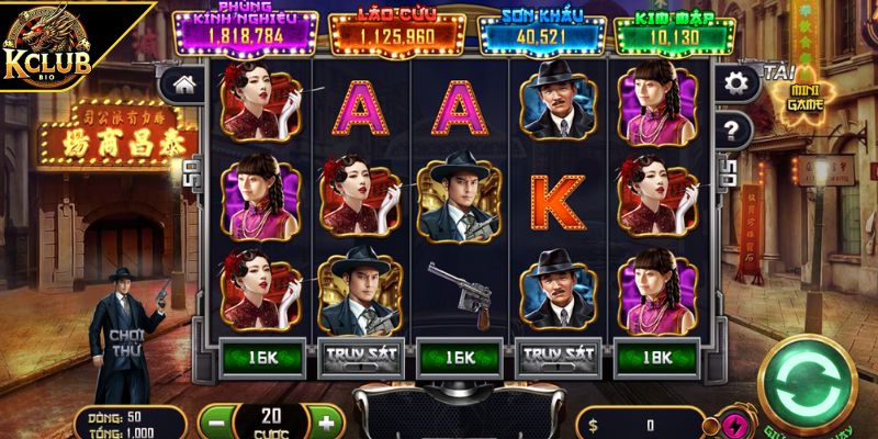 Bến Thượng Hải Và Trải Nghiệm Game Nổ Hũ Cổ Điển Tại KCLUB 3 Kết hợp quay nhanh và auto
