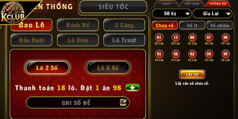 Cách Ghi Lô Đề Miền Trung Và Chiến Thuật Hiệu Quả Từ KCLUB 2 Cách ghi lô đề miền Trung ứng dụng bảng thống kê