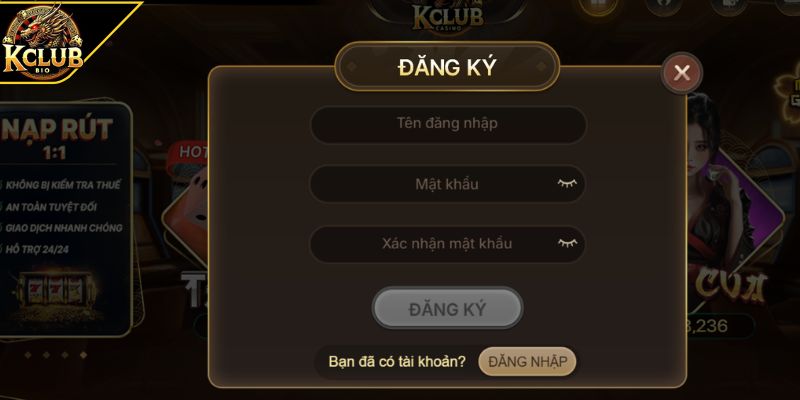 Điều kiện chung cho newbie khi đăng ký KCLUB